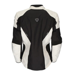 Dririder Vivid 3 Ladies Road Jacket - Pearl / Black - Image 3