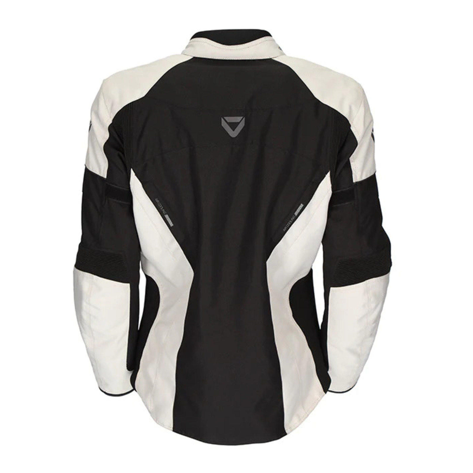 Dririder Vivid 3 Ladies Road Jacket - Pearl / Black - Image 3