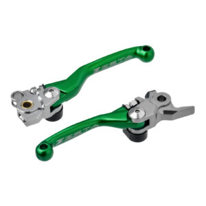 Zeta Pivot Lever Set FP - Kawasaki KX450F ('24-) - Green - Image 1