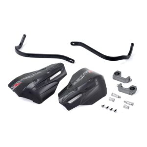 Zeta Armor Handguard XC Pro Kit for 28.6mm U-Clamp Bar - Black / Black - Image 2
