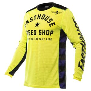 Fasthouse Originals Air Cooled Motocross Jersey High Viz/Black - Image 1