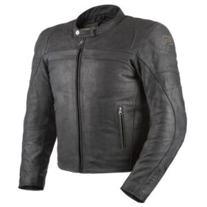 Rjays Cailbre 2 Leather Road Jacket Black - Image 2