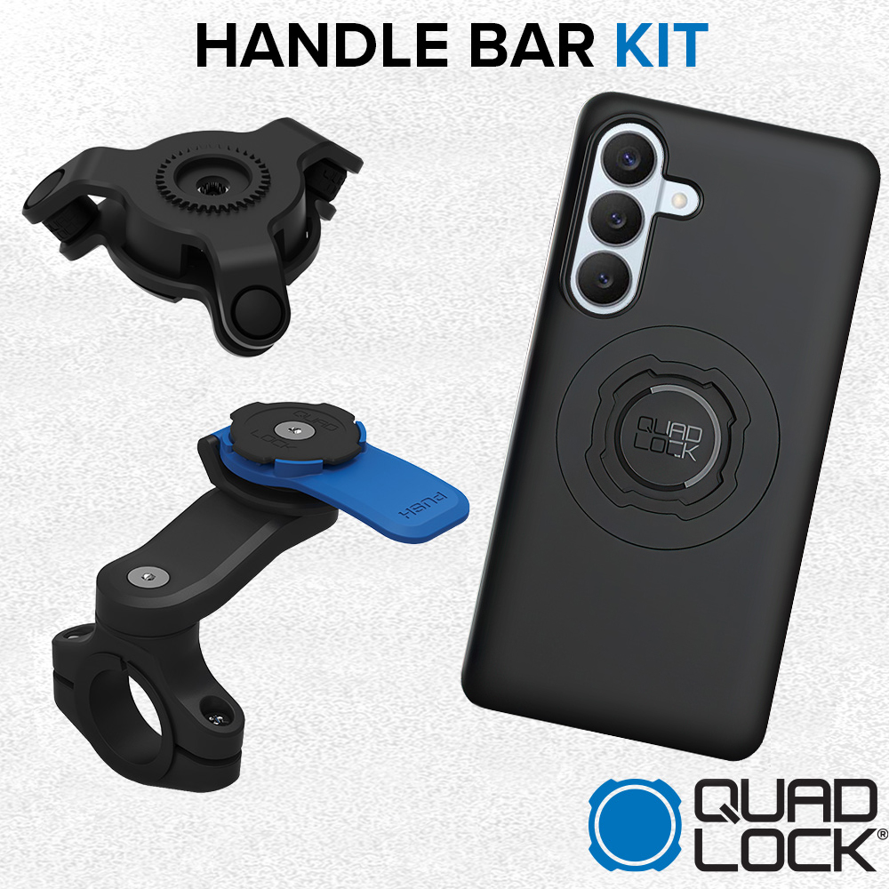 Quad Lock Samsung Galaxy S26+ Handlebar Mount Kit