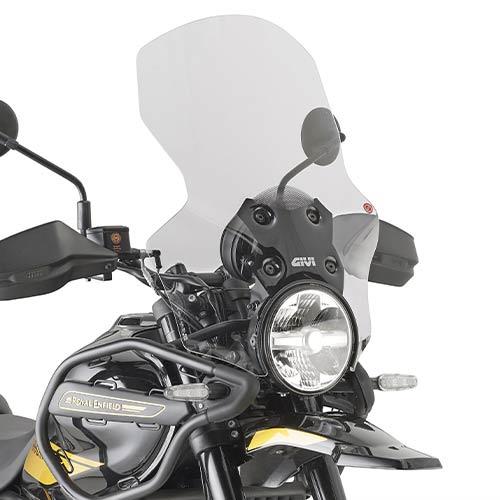 GIVI SCREEN ROYAL ENFIELD HIMALAYAN 450 '24-> CLEAR