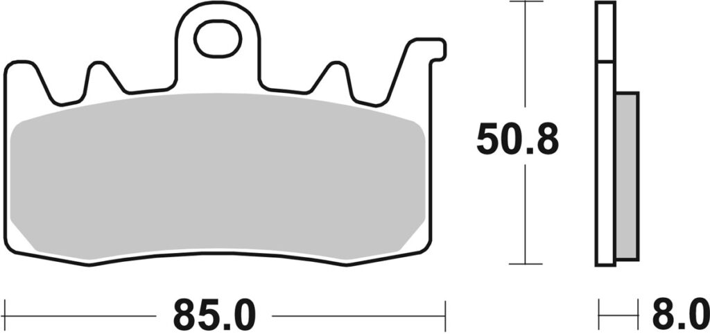 SBS 900HS Front Brake Pads
