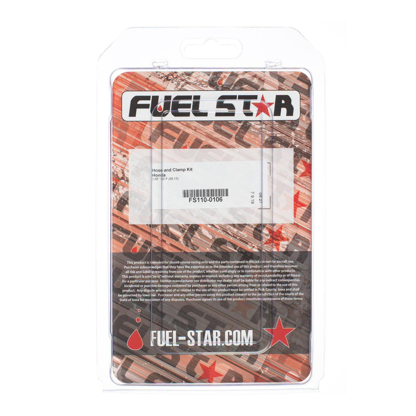 All Balls Racing Hose & Clamp Kit (FS110-0106) - Image 1