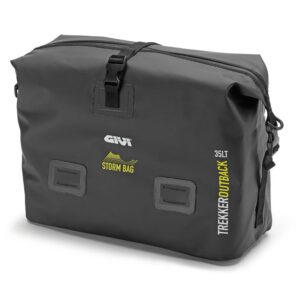 Givi Monokey Panniers Pair 36LT Dolomiti Aluminium Black - Image 1
