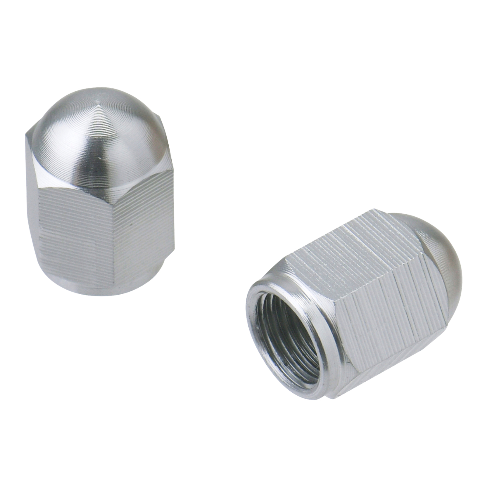 DRC ALUMINUM VALVE CAPS 2PCS TI-COLOUR - Image 3