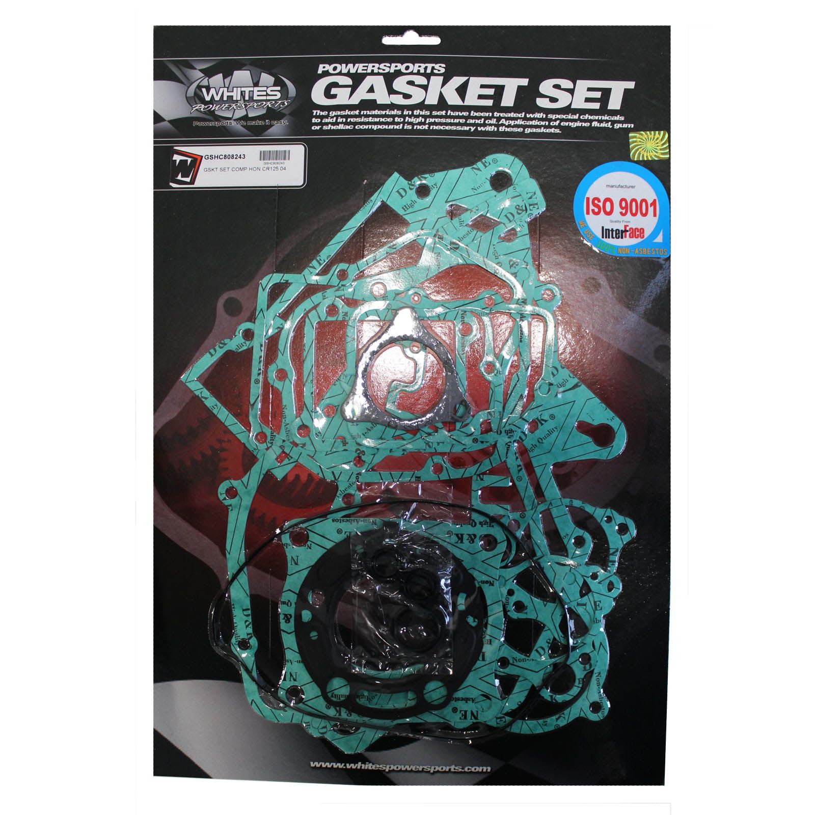 WHITES GASKET SET COMPLETE HON CR125 04 - Image 1