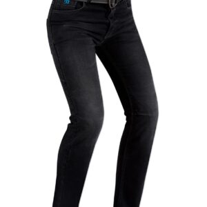 CAFE RACER JEANS WITH BELT BLACK - Image 3