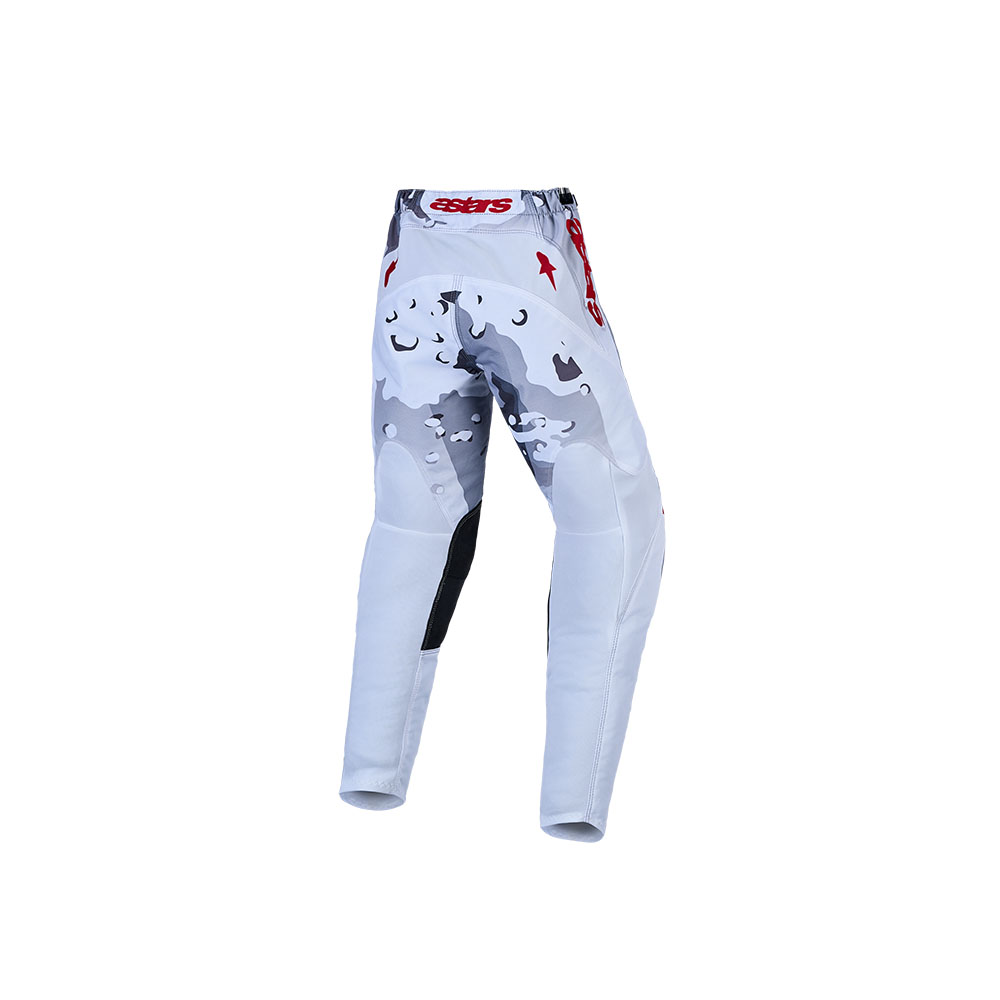 Youth Fluid Lone Pants Gray Camo/White/Fire Red 30 - Image 2