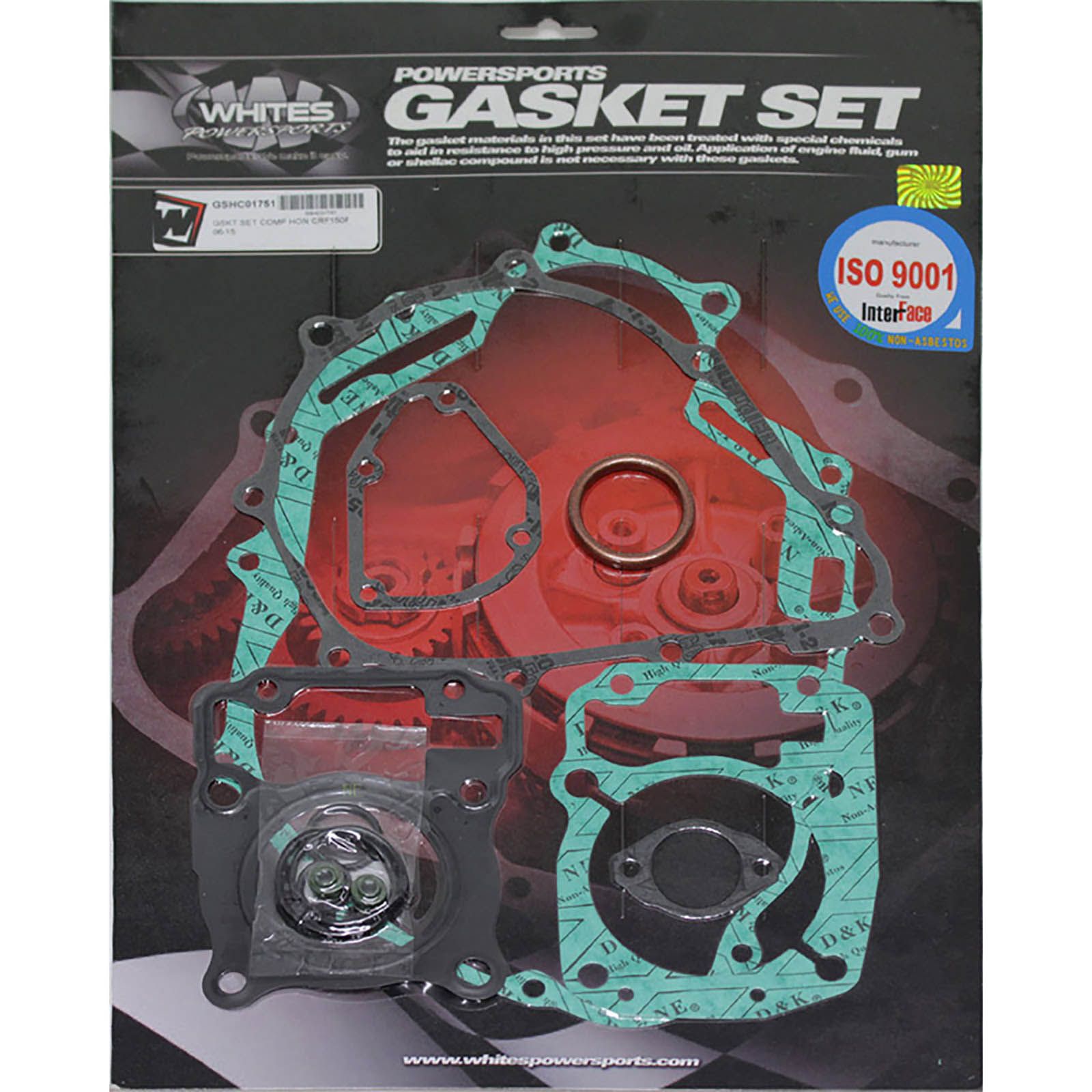 WHITES GASKET SET COMPLETE HON CRF150F 06-15 - Image 1