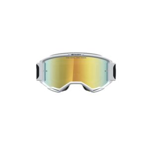 Alpinestars Vision 5 Rora Motocross Goggles Black/White Mirror Gold Lens - Image 3
