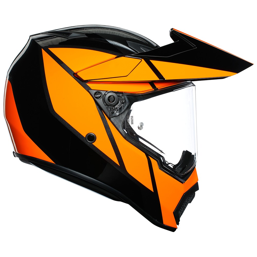 AGV AX9 Trail Adventure Helmet Gunmetal/Orange