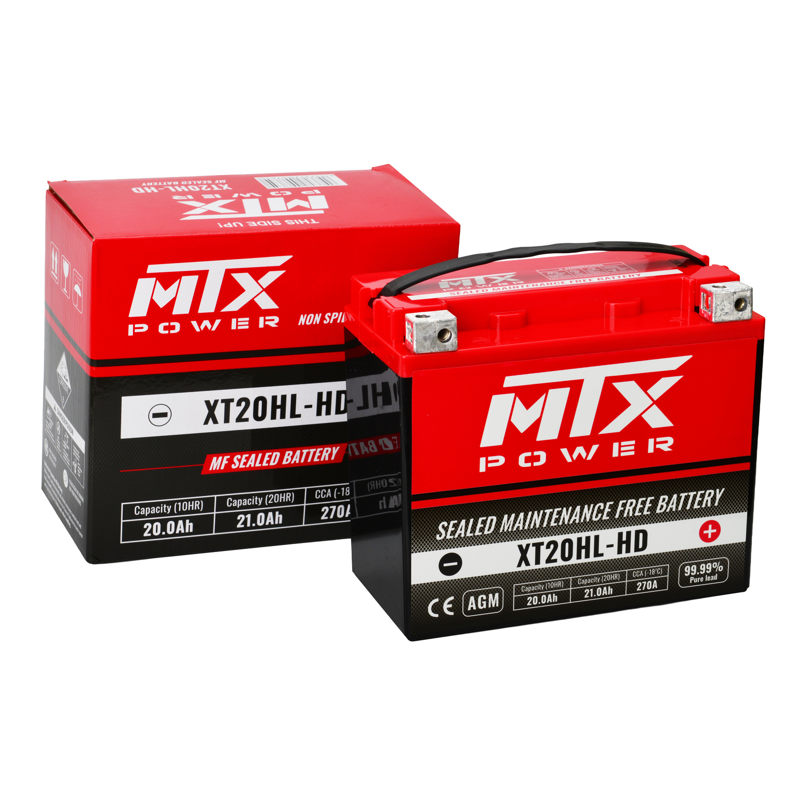 MTX Power Battery AGM - XT20HL-HD - Image 4