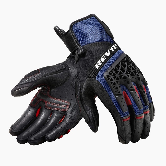 Adventure Gloves REV'IT! Sand 4 Black/Blue