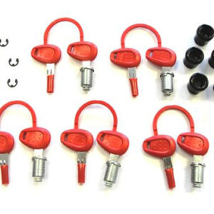 LOCK & KEY SET E52/V46/V35- Red Key - Image 6