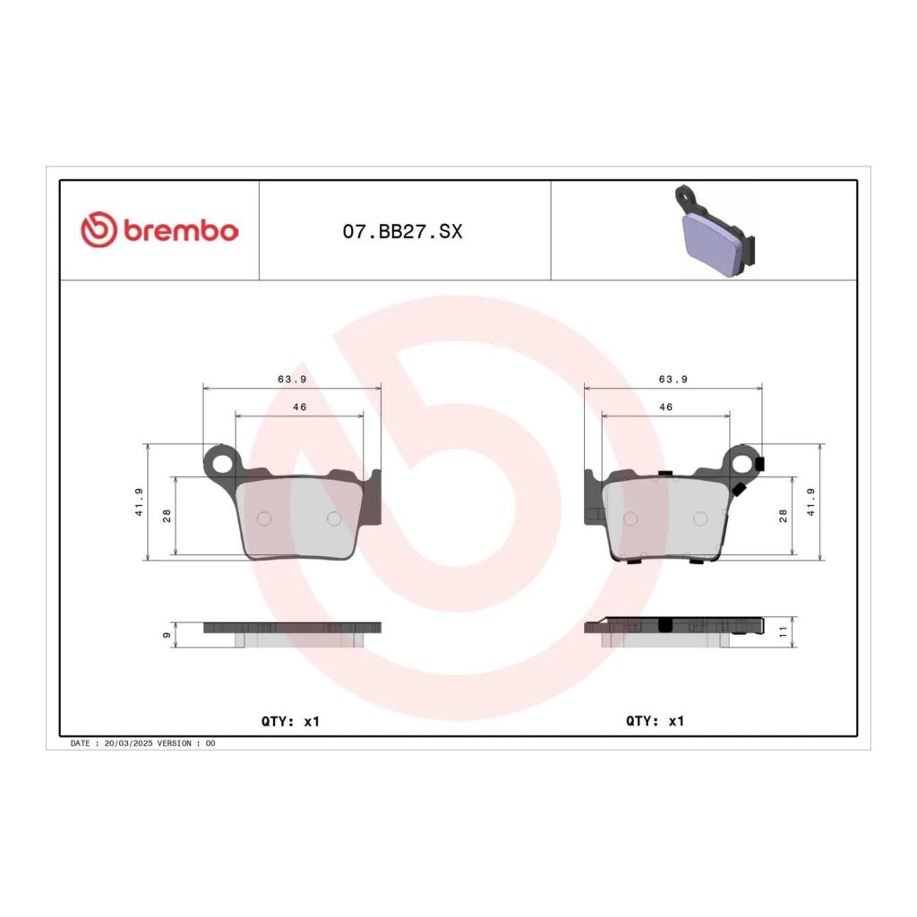 Brembo Brake Pad - Offroad Race