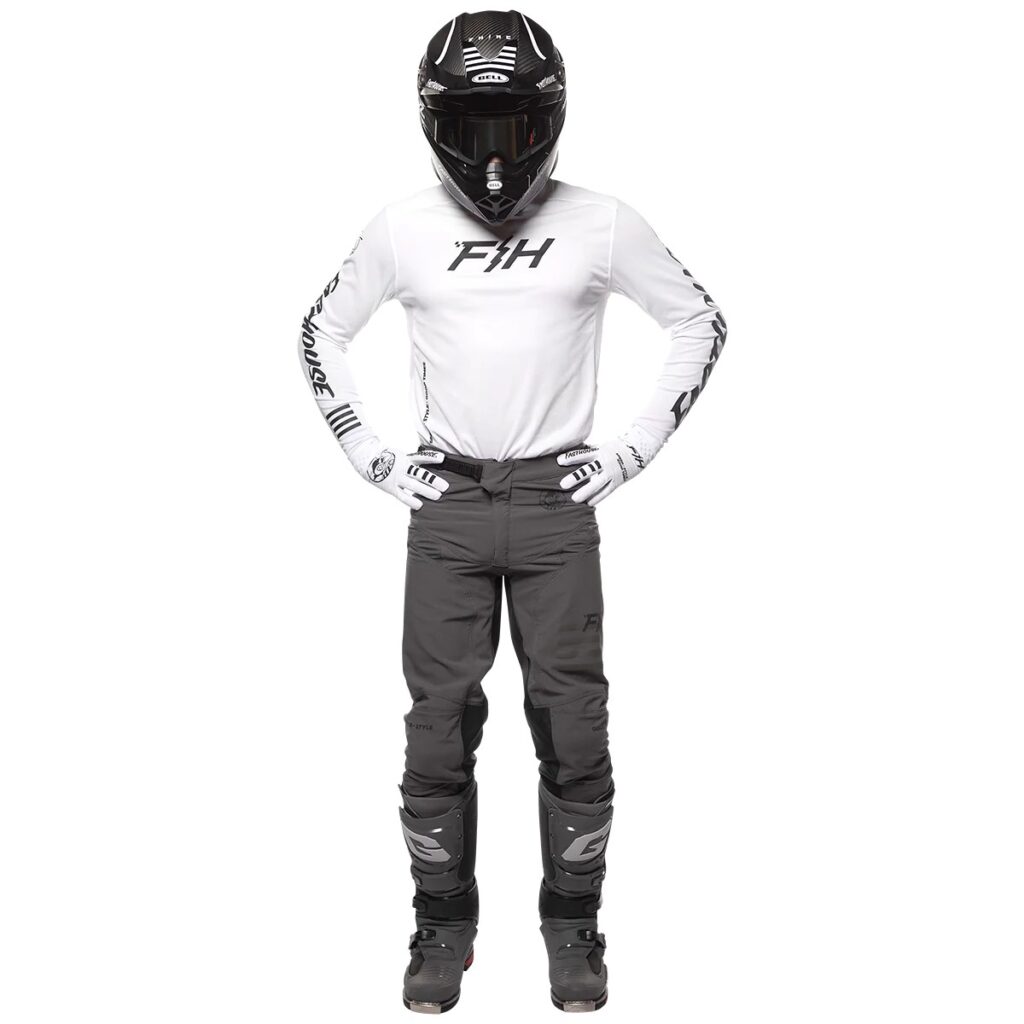 Fasthouse Elrod OG Motocross Jersey White