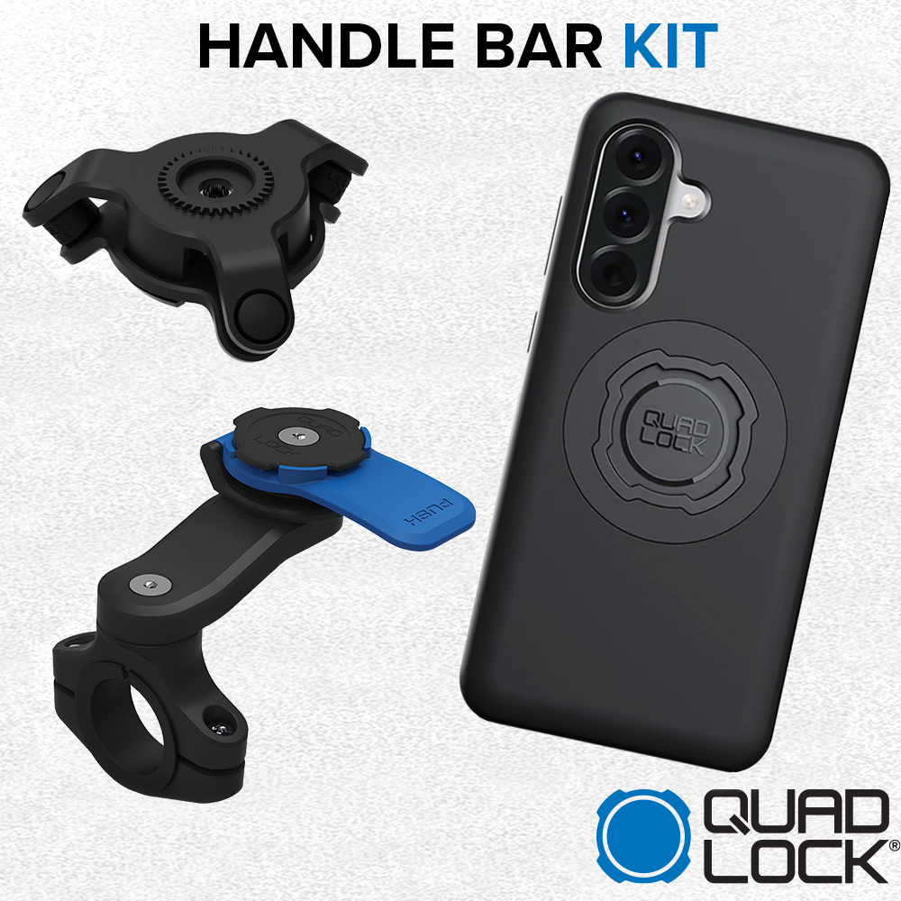 Quad Lock Samsung Galaxy A56 Handlebar Mount Kit