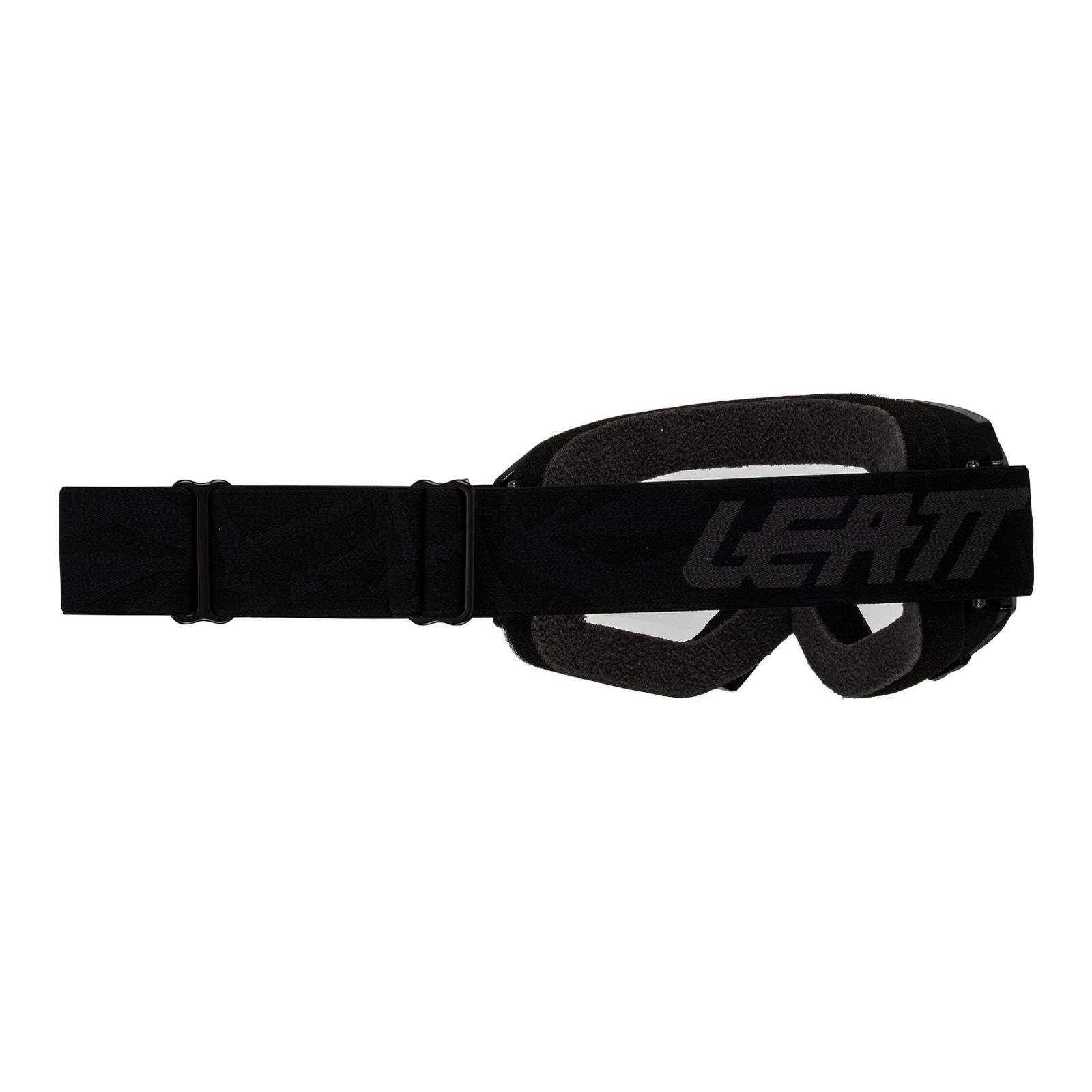 Leatt 2.5 Vizion Motocross Goggles (Small) Stealth Clear 90 VLT - Image 2