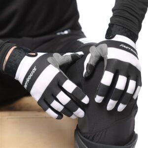 Fasthouse Vapor Jail Bird Motocross Gloves Black/White - Image 6