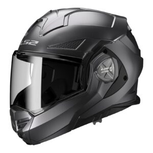 LS2 FF901 Advant X Solid Flip Front Matte Titanium - Image 2