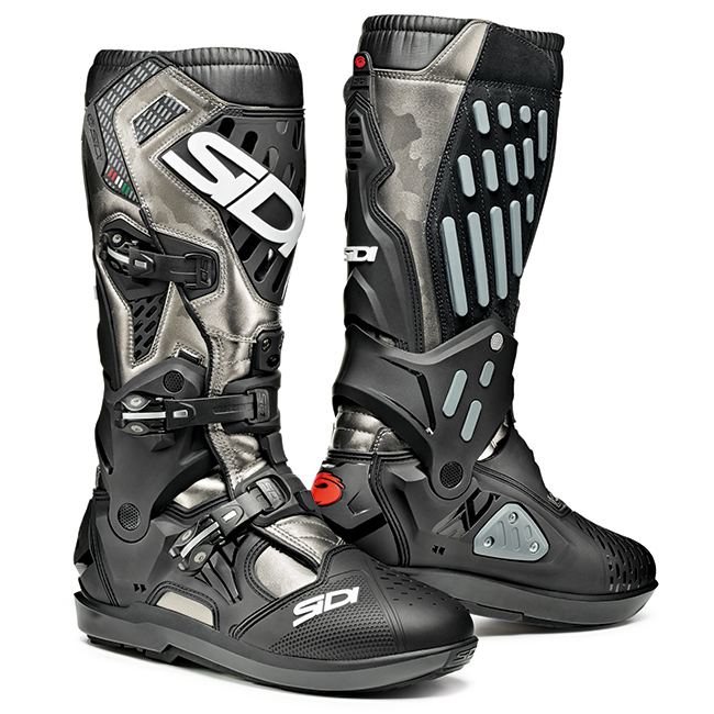 Motocross Boot Sidi ATOJO SRS Lead Grey/Black