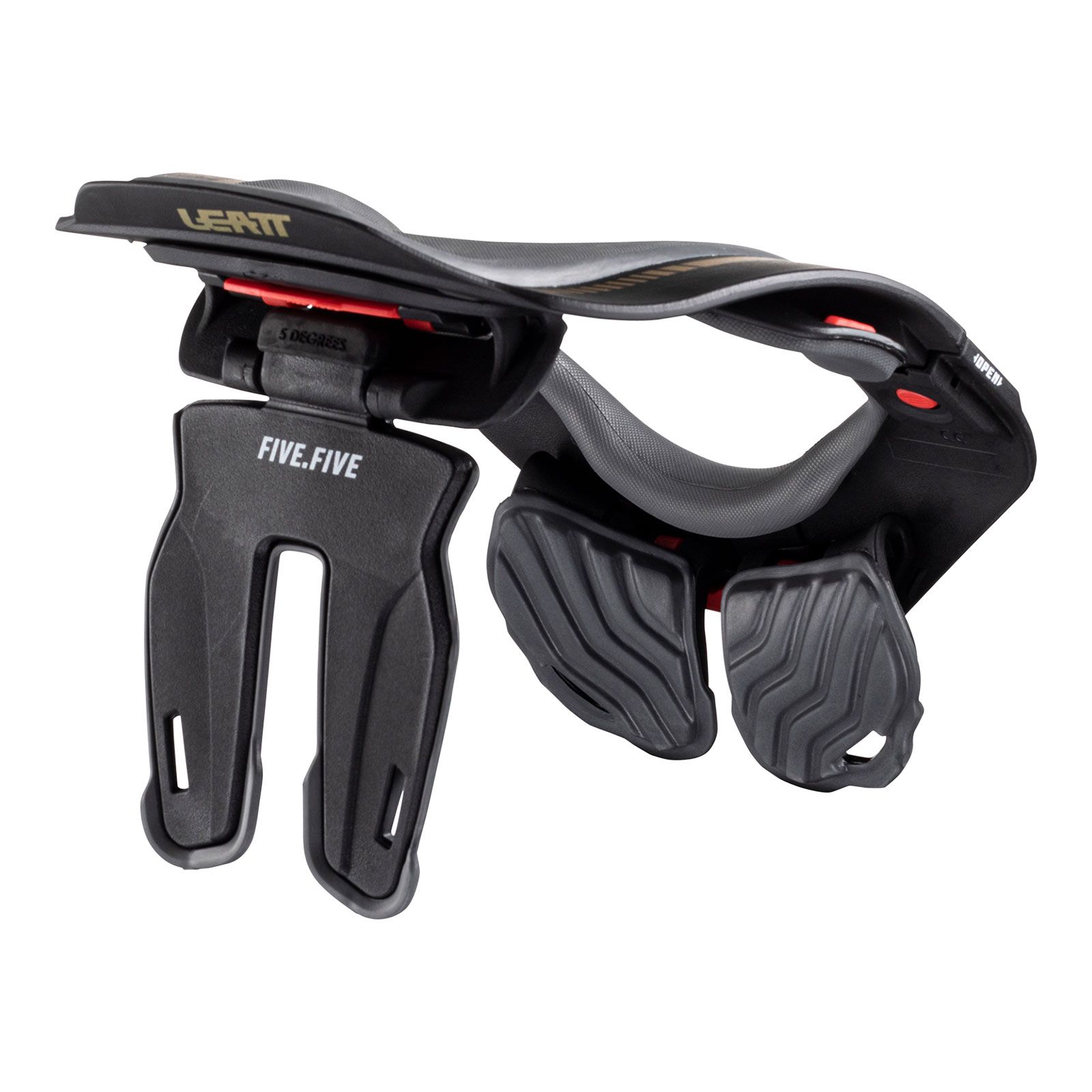 Leatt 5.5 Stealth Black Neck Brace - Image 2