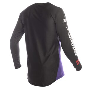 Fasthouse Elrod Evoke Motocross Jersey Black/Purple - Image 2