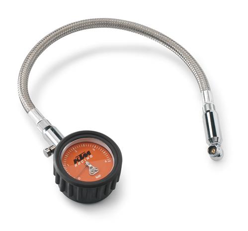 Tyre Gauge KTM Power Parts Factory Orange/Black 0 Bar – 4 Bar