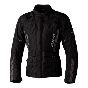 RST Alpha 5 CE Textile Road Jacket Black - Image 1