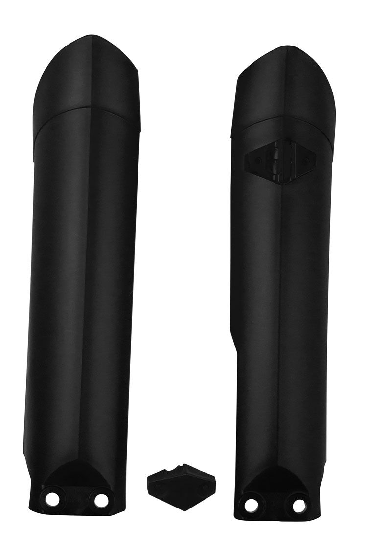 FORK PROTECTORS - GUARDS RTECH KTM 85SX 09-17 FITS ON MODEL 03-10  HUSQVARNA TC85  14-17 BLACK - Image 1
