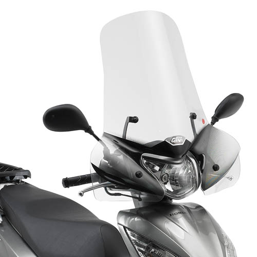 SCREEN HONDA FORZA 300 ABS '13-'17 CLEAR 73x59cm