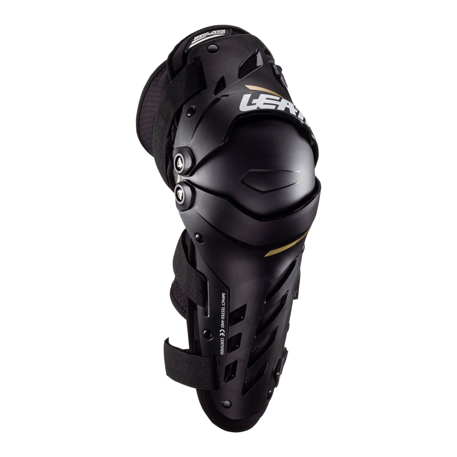 Leatt Dual Axis Junior Knee Guard - Black - Image 2