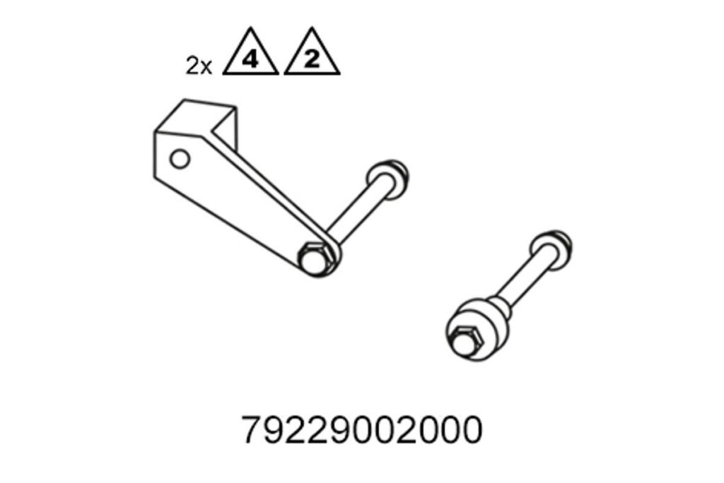 KTM Holder and Fitting For Work Stand