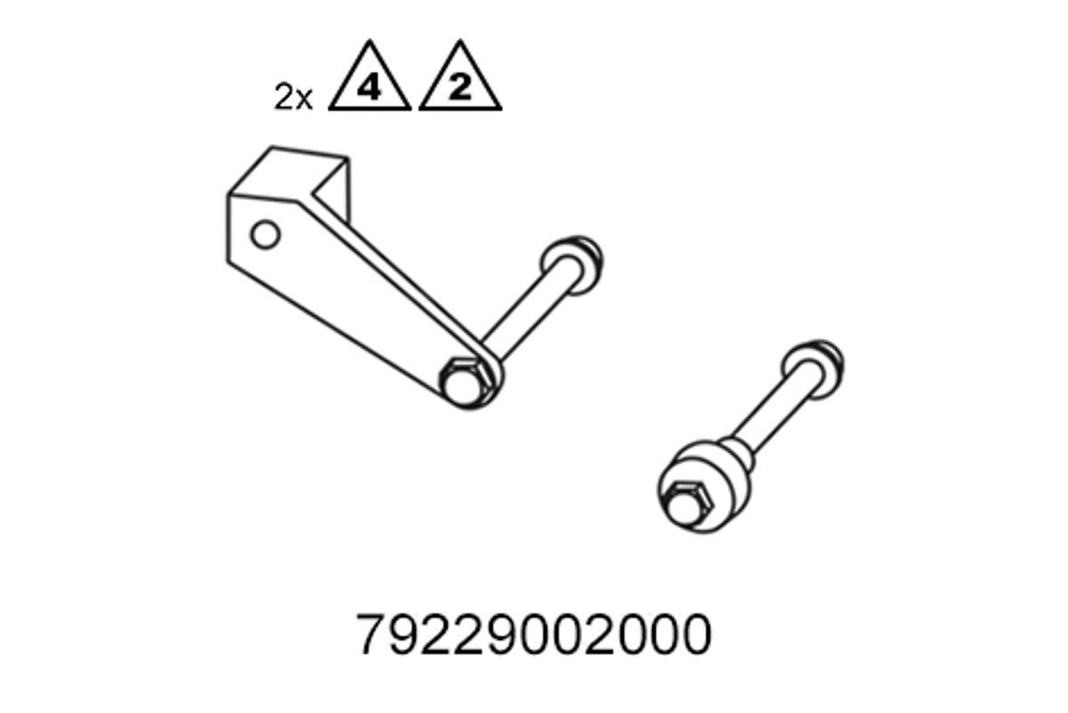 KTM Holder and Fitting For Work Stand - Image 1
