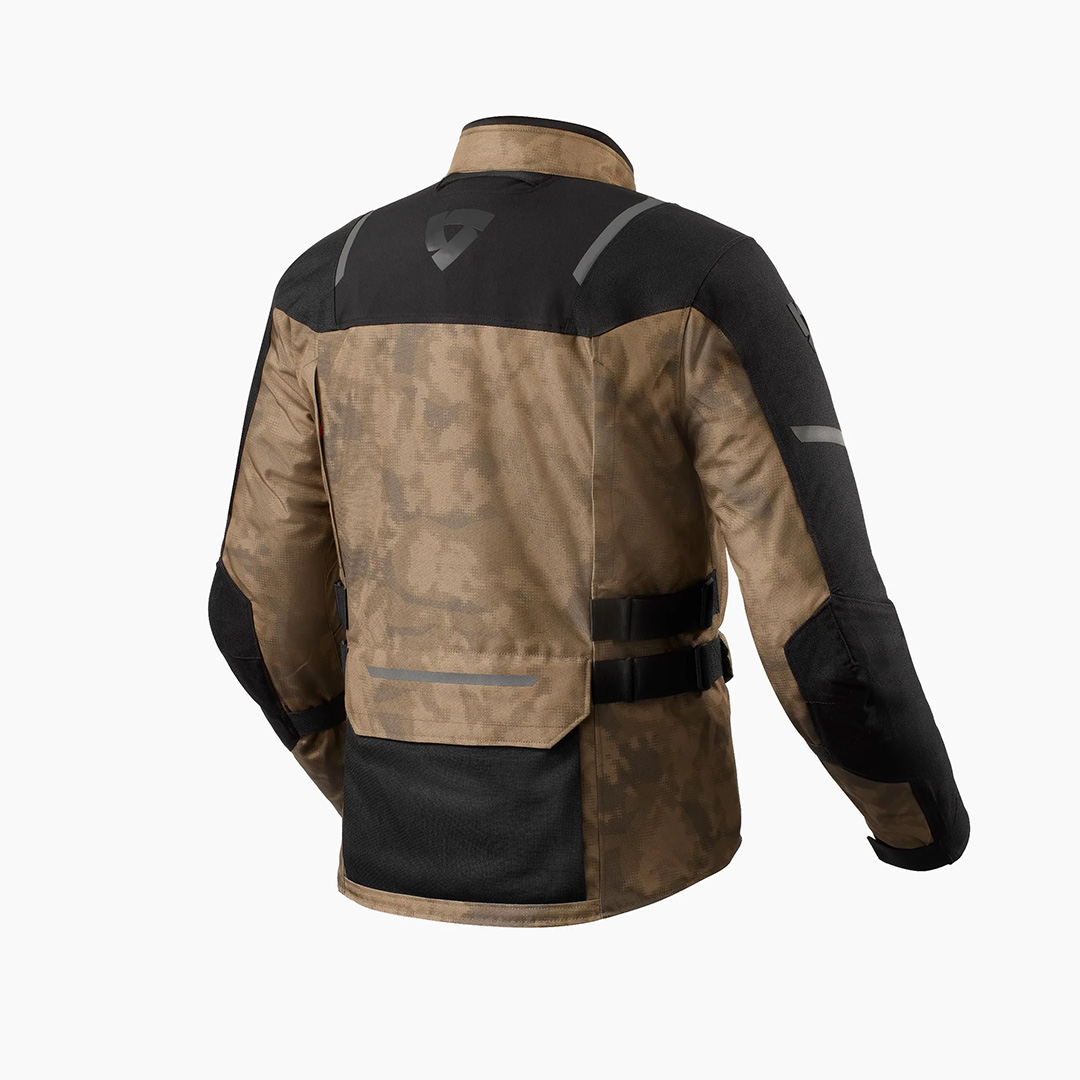 REV'IT! Offtrack 2 H2O Adventure Jacket Black-Brown - Image 2