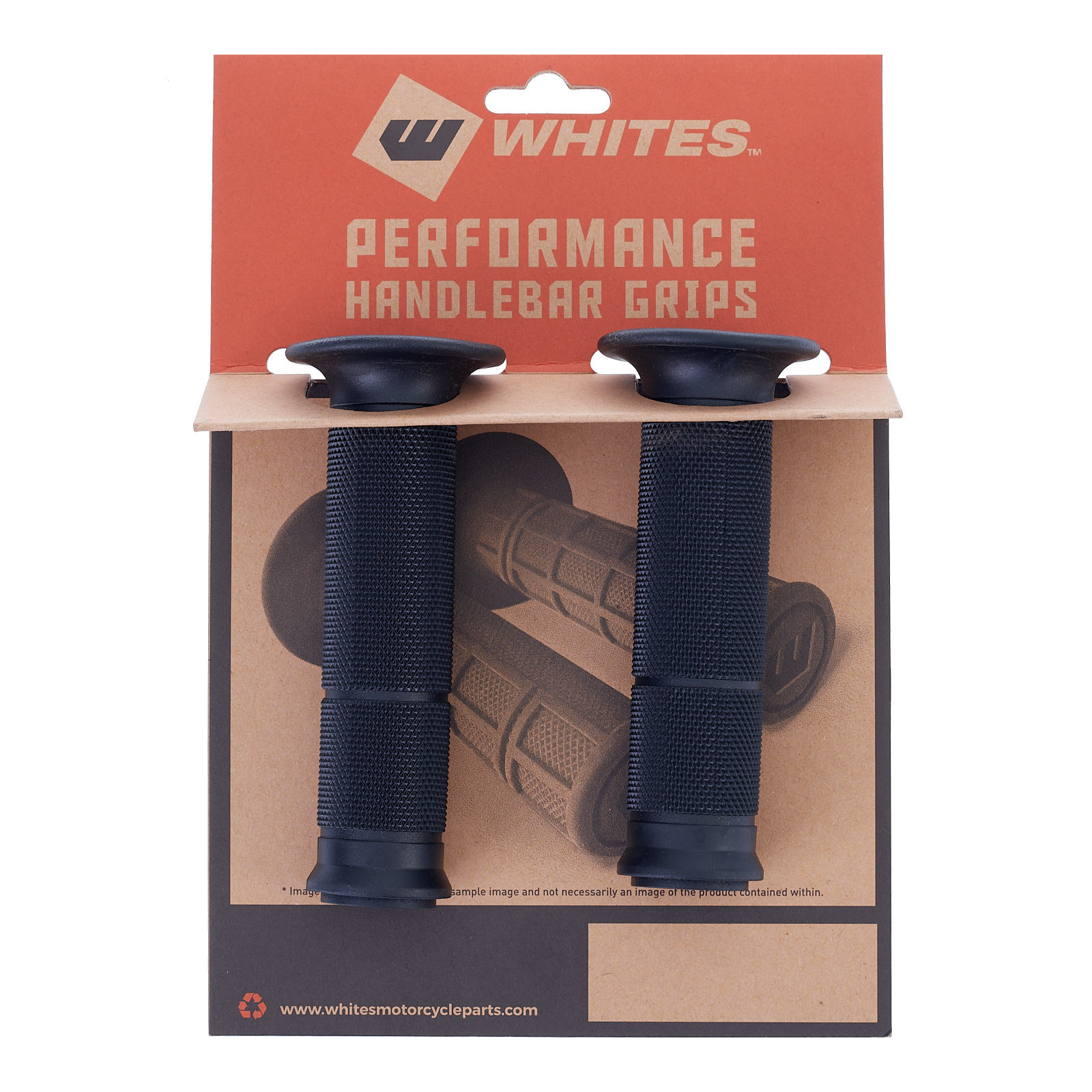 WHITES MINI DIAMOND SPORT ROAD GRIP - BLK - Image 2
