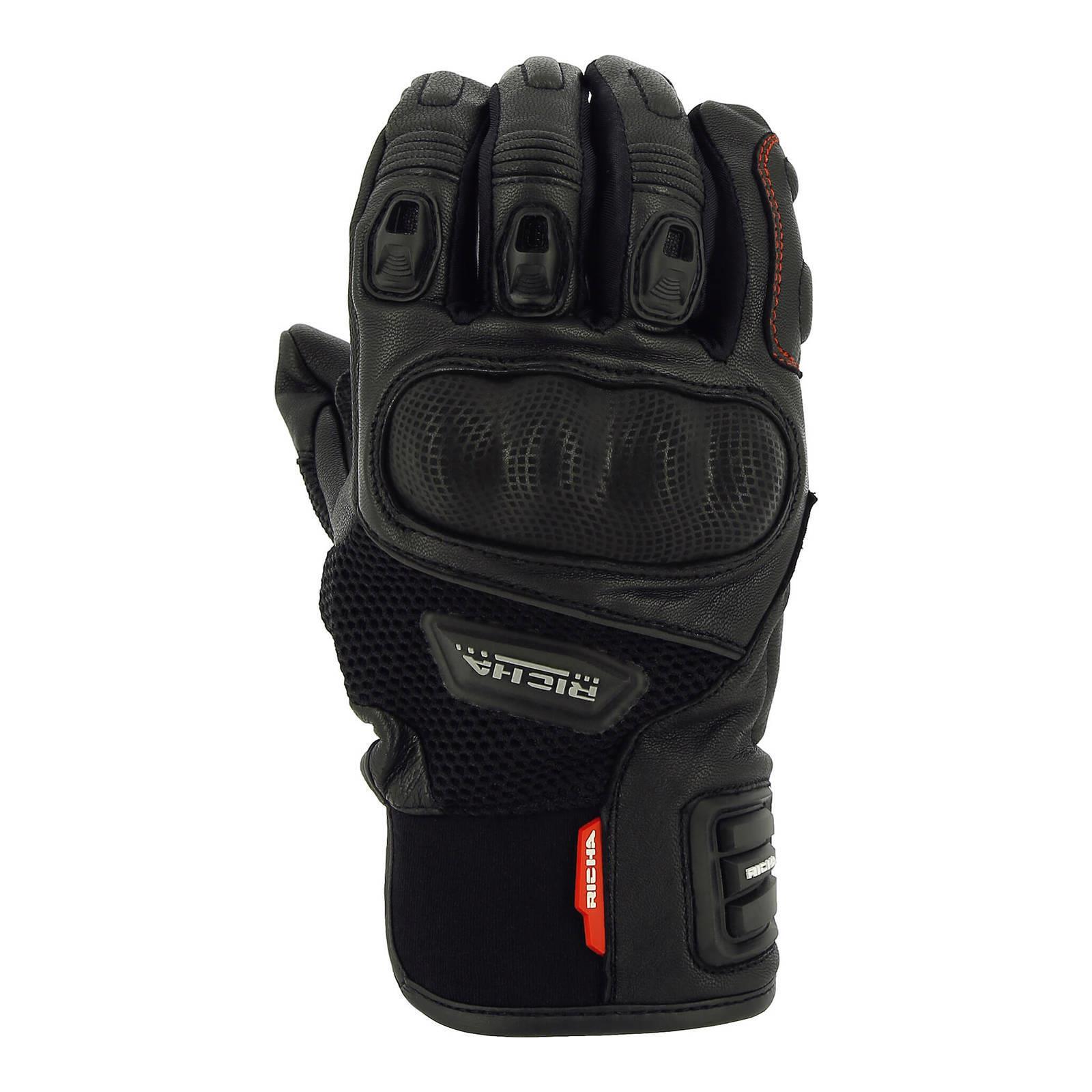 Glove Richa Blast Leather Summer Black - Image 1