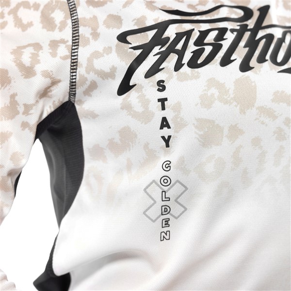 Fasthouse Elrod Stay Golden Motocross Jersey Ladies Chalk/Camel