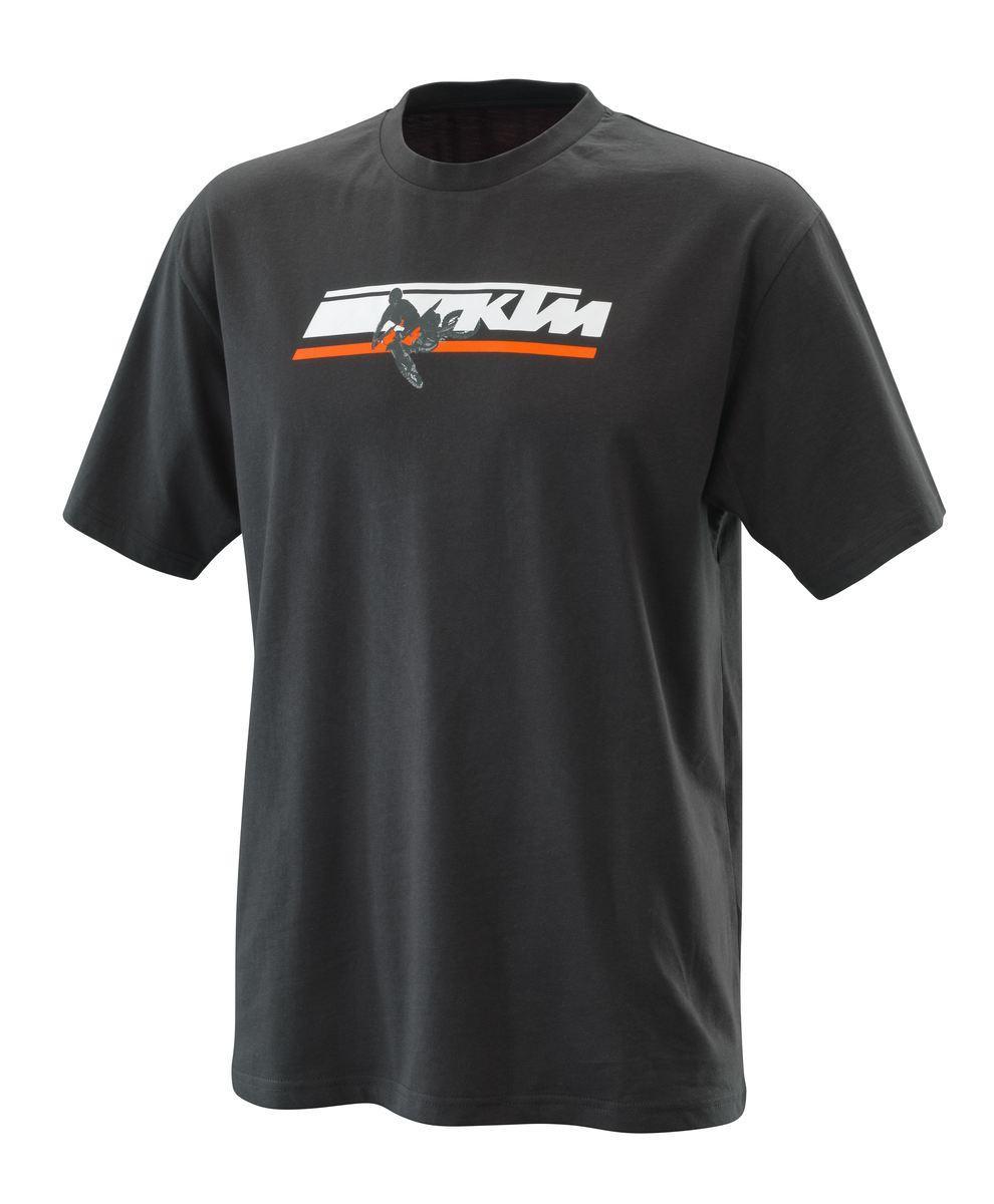 KTM Tracked Tee Black - Image 1