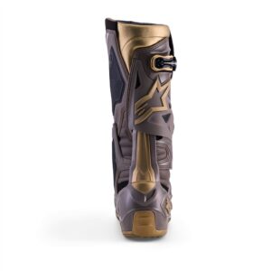 Alpinestars Tech-10 Limited Edition Air Gold MX Boots Earth Brown/Gold - Image 5