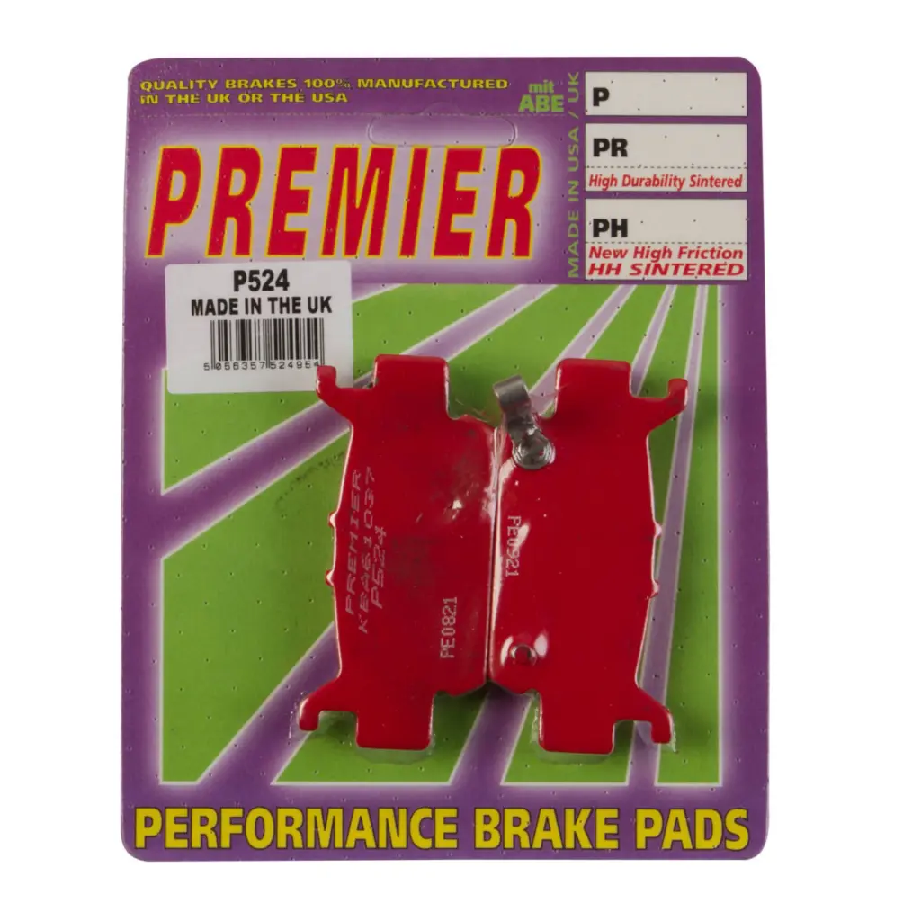 PREMIER BRAKE PADS P524 - HON