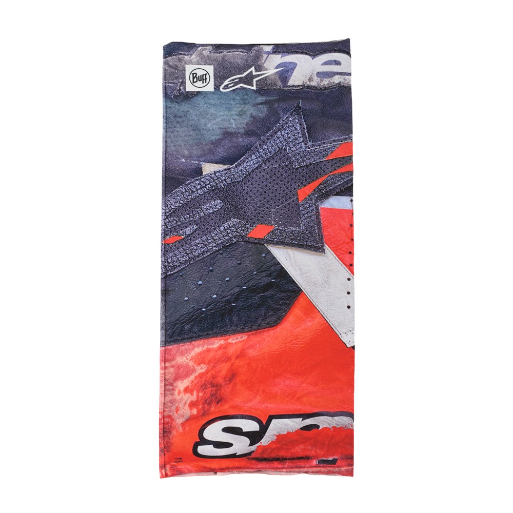 Alpinestars Buff Ignite Neck Tube Black/Bright Red