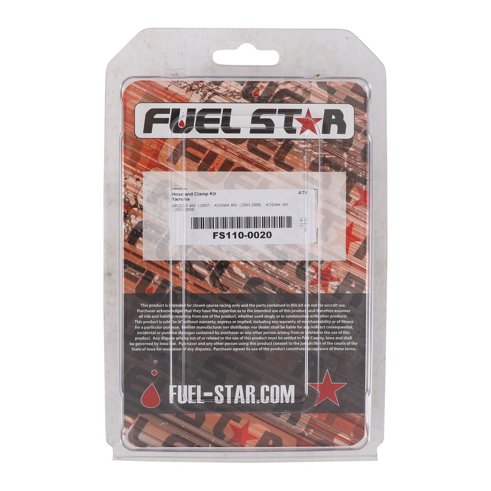 All Balls Racing Hose & Clamp Kit (FS110-0020) - Image 1