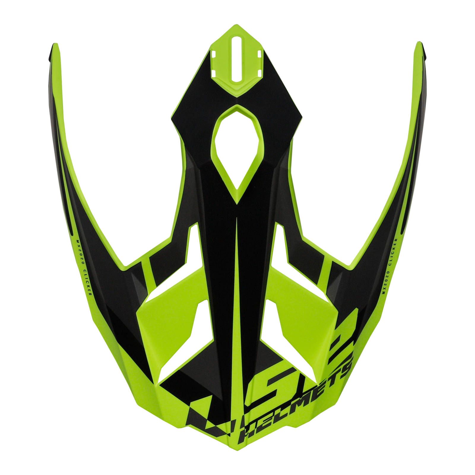 MX701 PEAK ALTER MATT BLACK H-V YELLOW - Image 1