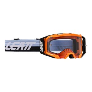 Leatt 5.5 Velocity Motocross Goggle Cryztal Orange Purple 75 VLT - Image 1