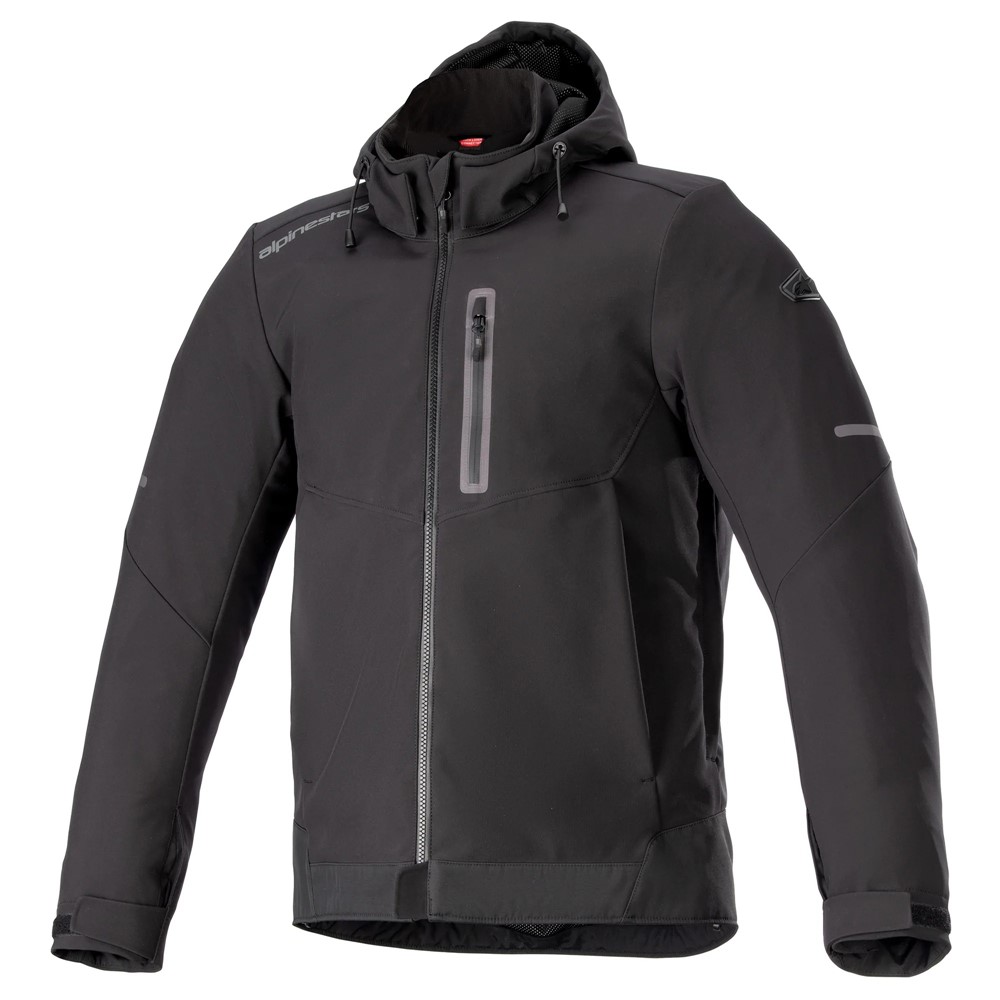 Alpinestars Neo Waterproof Hoodie Road Jacket Black/Black