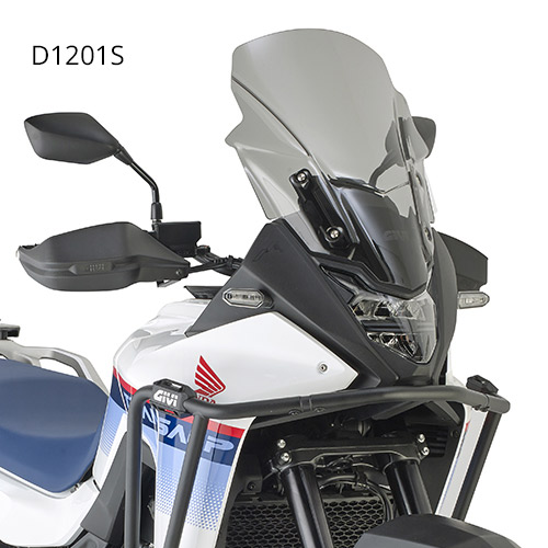 SCREEN HONDA XL 750 TRANSALP '23-> SMOKED 52x40 cm 11.5 cm TALLER